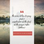 A Series of Learn How to Pray (2)